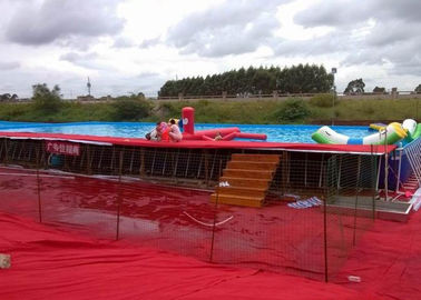 All'aperto portatile su misura sopra le piscine al suolo EN14960 della struttura del metallo