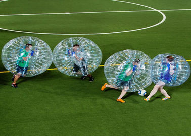 Calcio umano gonfiabile della palla della bolla del gioco dell'attrezzatura di Zorb di calcio all'aperto della palla