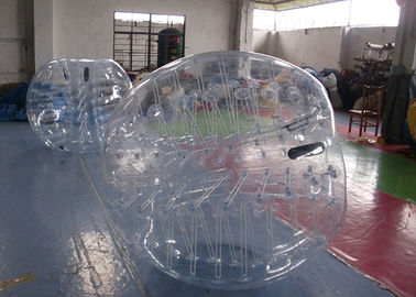 Giochi gonfiabili all'aperto della palla del paraurti del corpo trasparente degli adulti e dei bambini