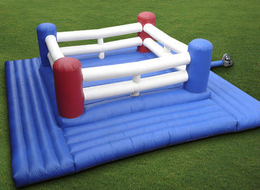 Giochi gonfiabili portatili di sport per i bambini, corte gonfiabile del ring del PVC