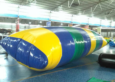 Grandi giocattoli gonfiabili dell'acqua di grande divertimento, chiazza gonfiabile dell'acqua del PVC di 0.9mm