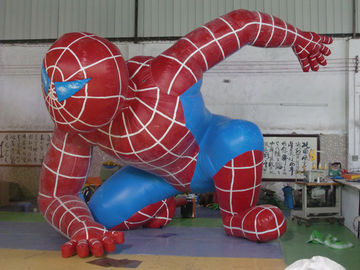 Spiderman gonfiabile impermeabile eccellente del fumetto dei prodotti di pubblicità