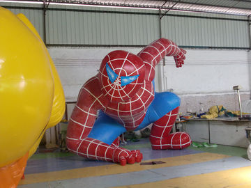Spiderman gonfiabile impermeabile eccellente del fumetto dei prodotti di pubblicità