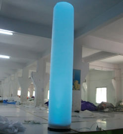 Grande colonna gonfiabile commerciale approvata EN71 con illuminazione del LED