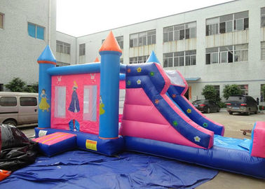 Principessa Bouncy Castle Slide Combo dei bambini per il parco di divertimenti gonfiabile