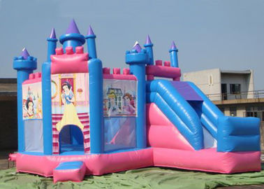 Grande affitto combinato gonfiabile all'aperto di principessa Jumping Castle With Slide