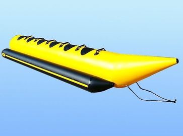 Barca di banana gonfiabile dell'acqua della persona del parco di divertimenti 6 con il ventilatore del CE/UL