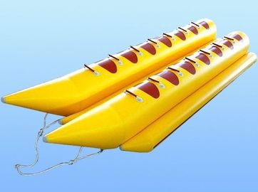 Barca di banana gonfiabile durevole su misura del pesce della mosca/crogiolo gonfiabile di giocattolo