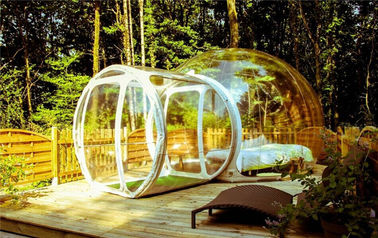 Tenda gonfiabile della stanza trasparente, tenda gonfiabile della bolla con il ventilatore