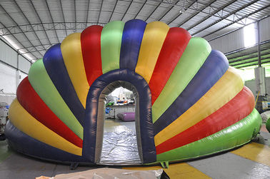 Tenda gonfiabile dell'arcobaleno, tenda gonfiabile variopinta della fase del PVC per il festival