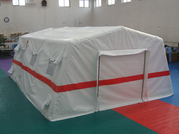 Tenda gonfiabile di colore bianco tradizionale dell'ospedale, tenda gonfiabile di emergenza del PVC di 0.65mm