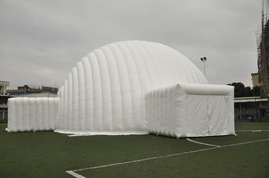 PVC gonfiabile della prova dell'acqua della tenda della cupola bianca gigante di evento per la mostra