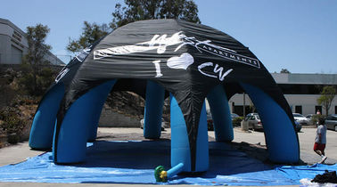 Tenda gonfiabile di pubblicità all'aperto, tenda gonfiabile della cupola del ragno con le gambe