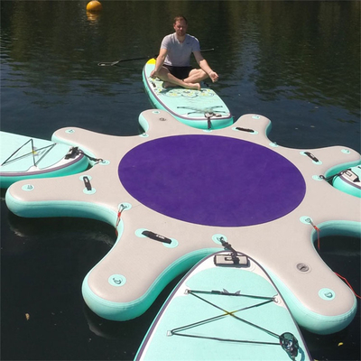 Piattaforma gonfiabile del bordo di spuma di yoga del bacino del Sup dell'acqua di sport di svago