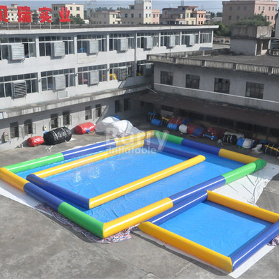 quadrato gonfiabile della tela cerata del PVC di 0.9mm per la piscina del partito