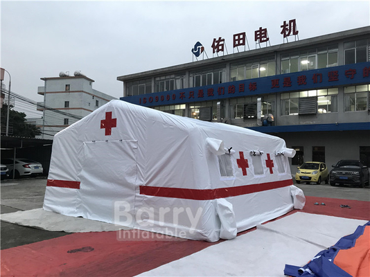 Tenda militare medica gonfiabile della tela cerata stretta dell'aria per il riparo
