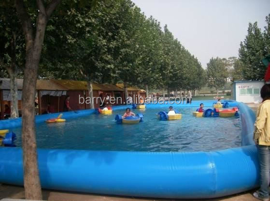 Grande stagno gonfiabile 10m*10m del rullo dell'acqua per il parco di divertimenti