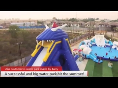 Parco acquatico gonfiabile gigante in vendita