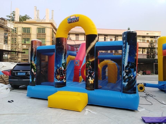 Camera all'aperto di rimbalzo di Jumper Inflatable Combo Bouncer Castle di salto di divertimento