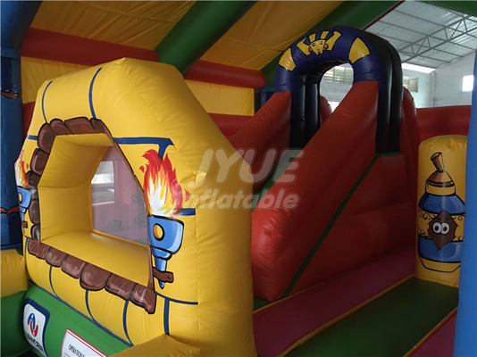 Camera rimbalzante di salto dell'OEM del castello dei buttafuori gonfiabili del PVC di 0.55mm per i bambini e gli adulti