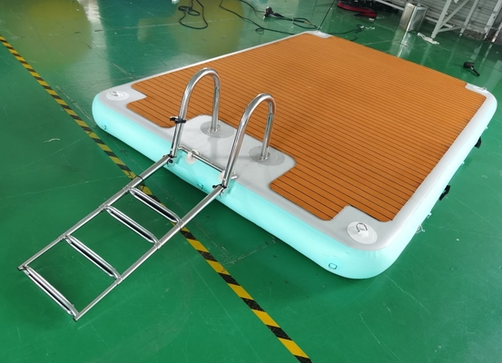 Punto di goccia del materasso del galleggiante della piscina gonfiabile personalizzato
