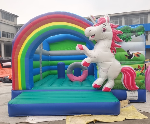 Camera gonfiabile di salto dei buttafuori del castello del partito di divertimento per il centro commerciale del cortile