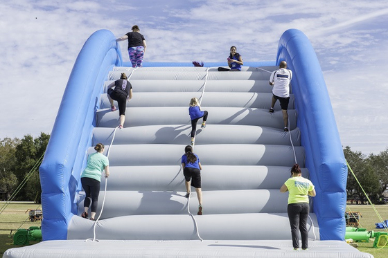 Tarpaulin Pvc Commerciale Insane 5km gonfiabile Corsa con soffiatore d'aria per eventi Commerciale