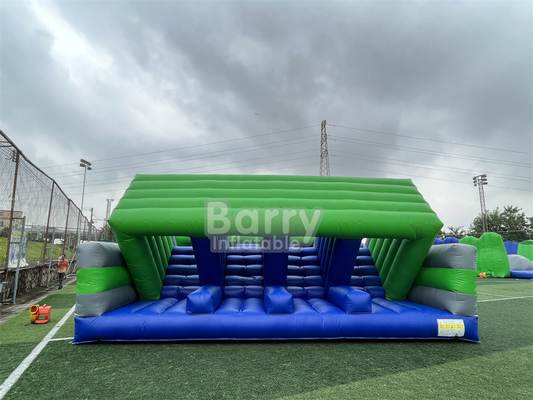 Gioco sportivo pazzesco ed eccitante per adulti all'aria aperta Corsa gonfiabile 5k corso Sling Shot per l'uso di grandi eventi di grado commerciale