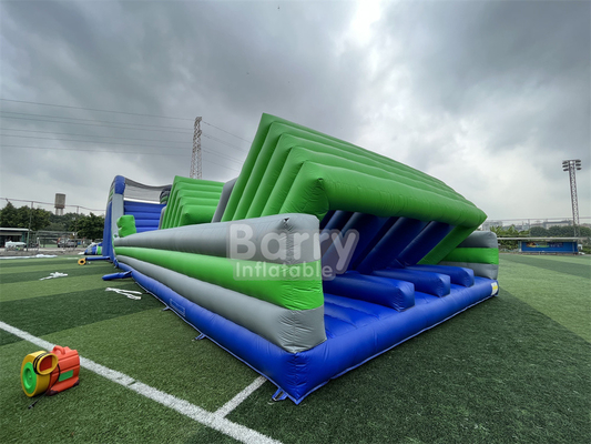 Gioco sportivo pazzesco ed eccitante per adulti all'aria aperta Corsa gonfiabile 5k corso Sling Shot per l'uso di grandi eventi di grado commerciale