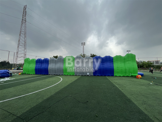 Carnevale all'aperto Corso di ostacoli gigante Salto intorno a 5 km Castello a balzo Corsa per uso commerciale