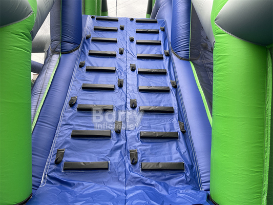 Gioco sportivo Crazy Jumping Pillow Jump Tower Freefall Inflatable Jump Airbag con piattaforma per ostacolo gonfiabile 5K