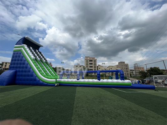 Commercial Grade Custom Made 30x9x13m Wave Giant Inflatable Water Slide Per Bambini Adulti Caldo In 5km Inflatable Run
