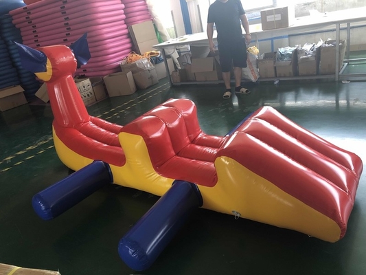 Piscine in cortile bambini piccoli giocattoli d'acqua animali galleggianti gonfiabile percorso di ostacoli in acqua