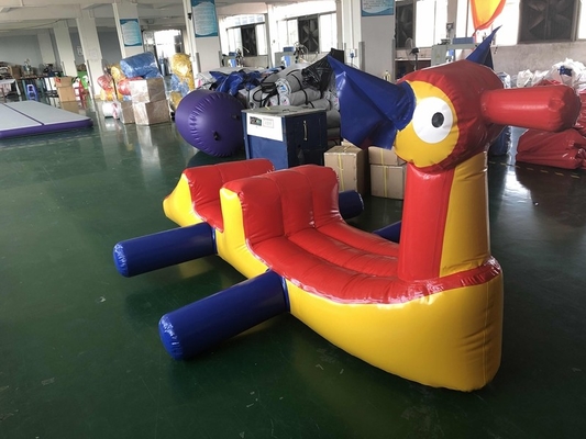 Piscine in cortile bambini piccoli giocattoli d'acqua animali galleggianti gonfiabile percorso di ostacoli in acqua
