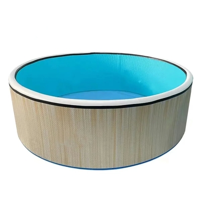 Facile da pulire Folding Drop Stitch Pool gonfiabile e logo stampato portabile Drop Stich Pool