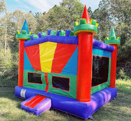 Logo personalizzato Stampato 13ft Castello Bounce House Commerciale Adulti Bambini Salto Salto