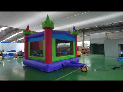 Logo personalizzato Stampato 13ft Castello Bounce House Commerciale Adulti Bambini Salto Salto