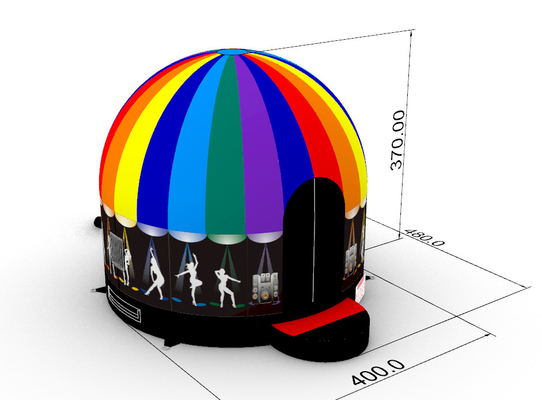 Disco Dome Bounce House in PVC 7-15 giorni Periodo di produzione per il tuo prossimo evento