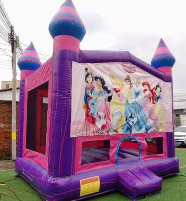 Free Design Princess Bounce House in vendita Castello Salto Commerciale