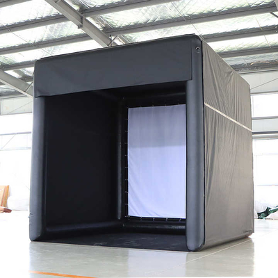Training outdoor simulator gonfiabile di golf tenda simulator di golf gabbie per l'allenamento a domicilio con design personalizzato