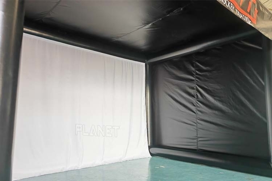 Full Swing Inflatabile Golf Training Tent Sport Game Event Golf Sim Bay Inflatabile Golf Simulator Enclosure