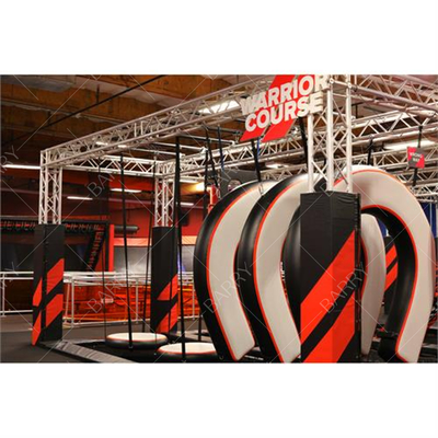 allenamento parkour palestra attrezzature corso guerriero ferro di cavallo gonfiabile parkour pista aerea parco