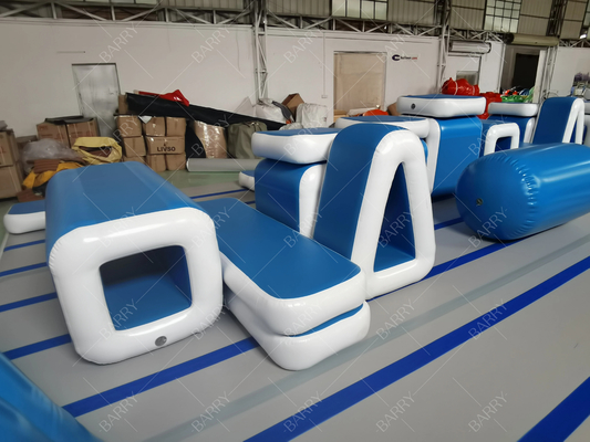 Corsa gonfiabile per ginnastica per adulti Ninja Warrior Corso di ostacoli Parkour Air Track