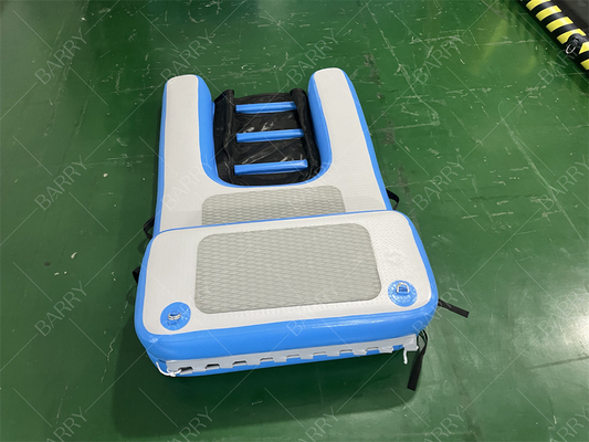 Piattaforma di rampa galleggiante per cani a gonfiore in PVC sicuro e stabile anti scivolamento per animali domestici tappetino da arrampicata per piscina lago dock