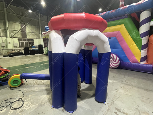Giant Inflatable Basketball Hoop Shooting Giochi divertenti con pompa d'aria per giochi di basket