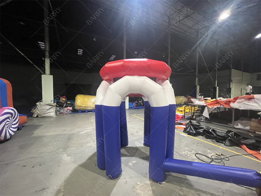 Giant Inflatable Basketball Hoop Shooting Giochi divertenti con pompa d'aria per giochi di basket