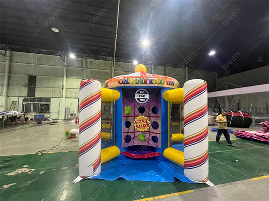 Commercial Grade Clown 5 In 1 Carnevale Gioco Per Bambini Outdoor Indoor Inflatabile Sport Gioco