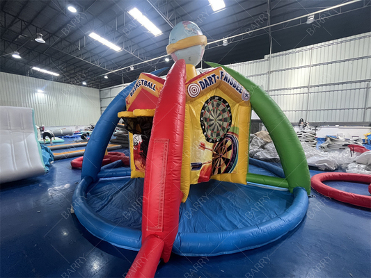 Gran mondo dello sport giochi gonfiabili di carnevale 3/4/5 in 1 giochi gonfiabili all'aperto