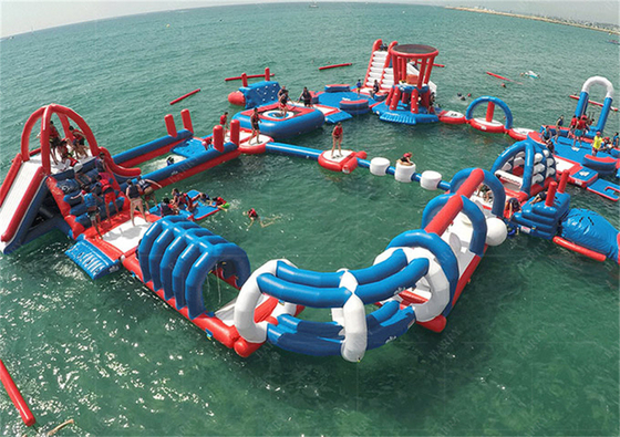 Zona di divertimento idrica galleggiante personalizzabile per piscine e OEM / ODM