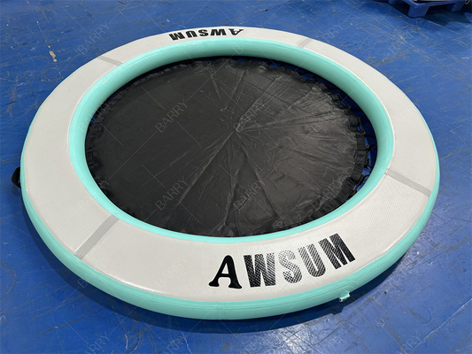 Piscine Piscine rotonde Isola galleggiante Ammocca gonfiabile pieghevole con maglia